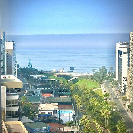 Apartamento Departamento Con Vista Al Mar Lima Exterior foto